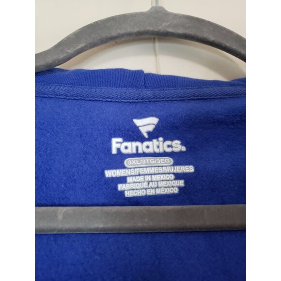 Los Angeles Rams Fanatics Womens 3XL Hoodie Pullover Blue Football NFL Pocket - Picture 5 of 5